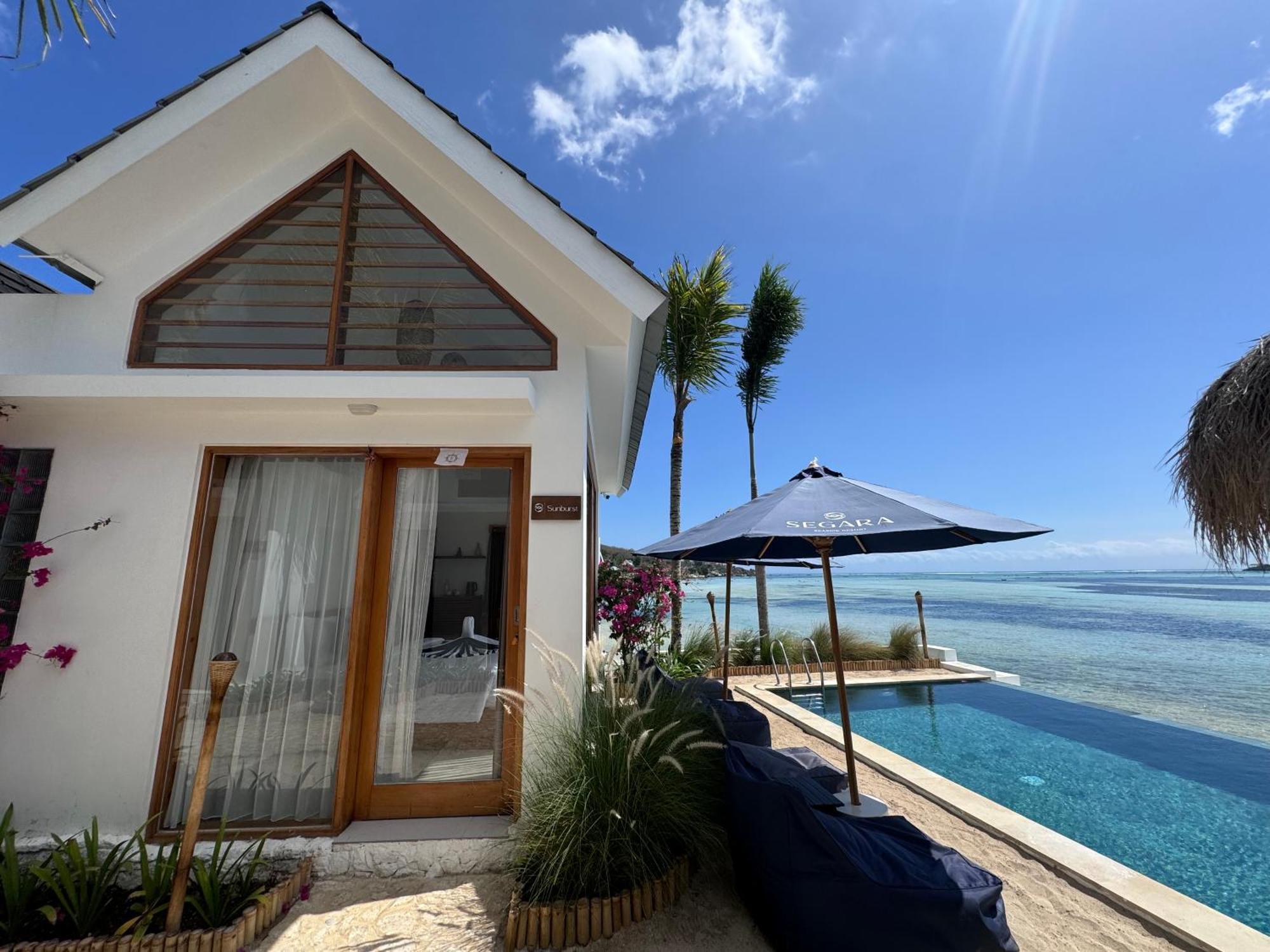 Segara Seaside Resort Lembongan Esterno foto