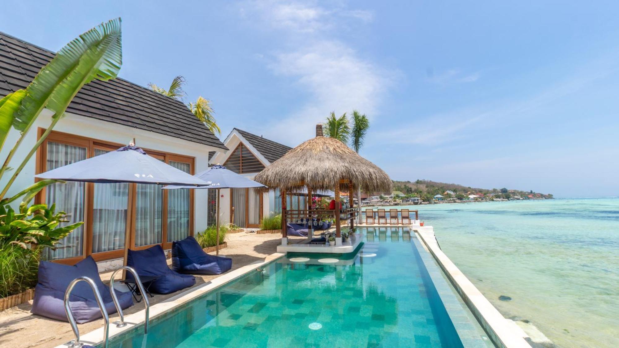 Segara Seaside Resort Lembongan Esterno foto