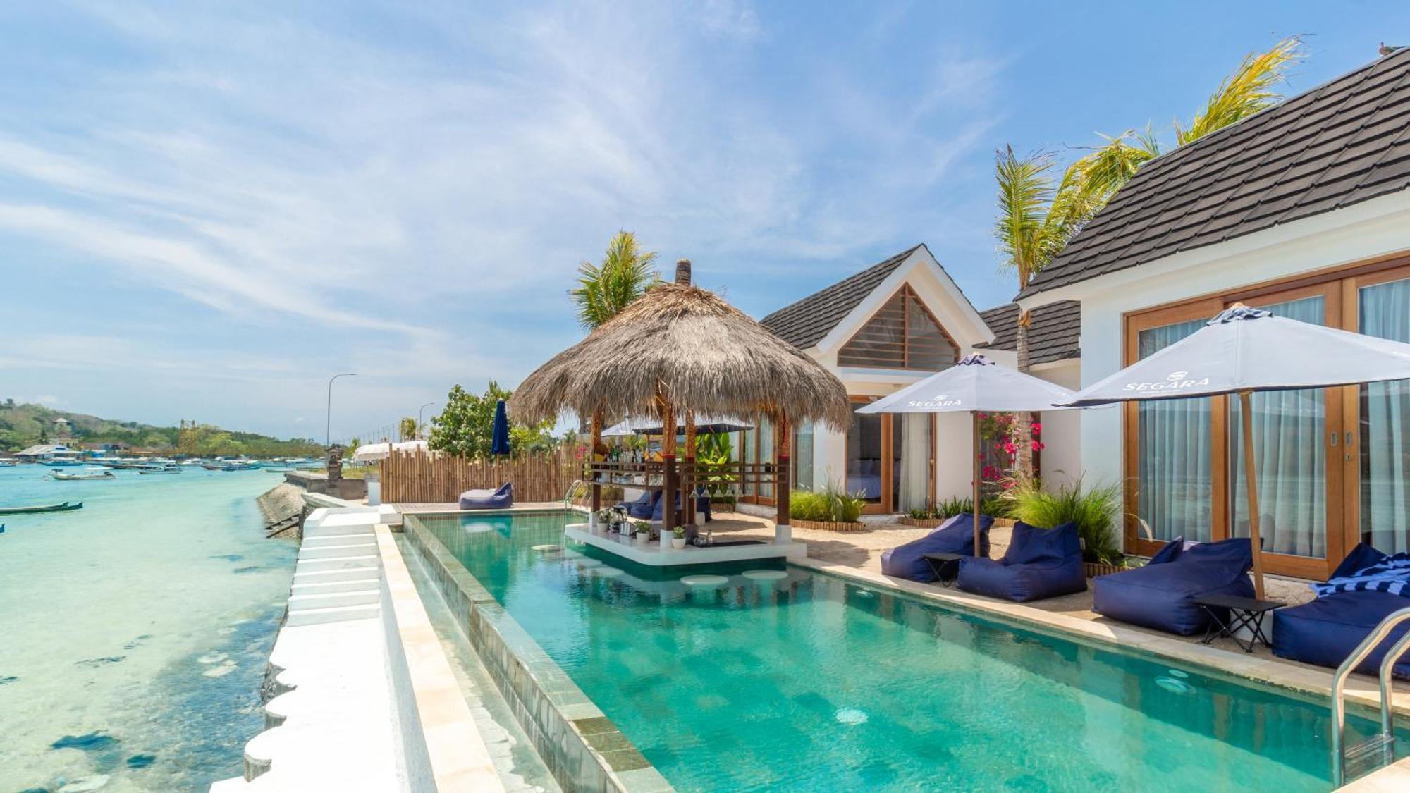 Segara Seaside Resort Lembongan Esterno foto