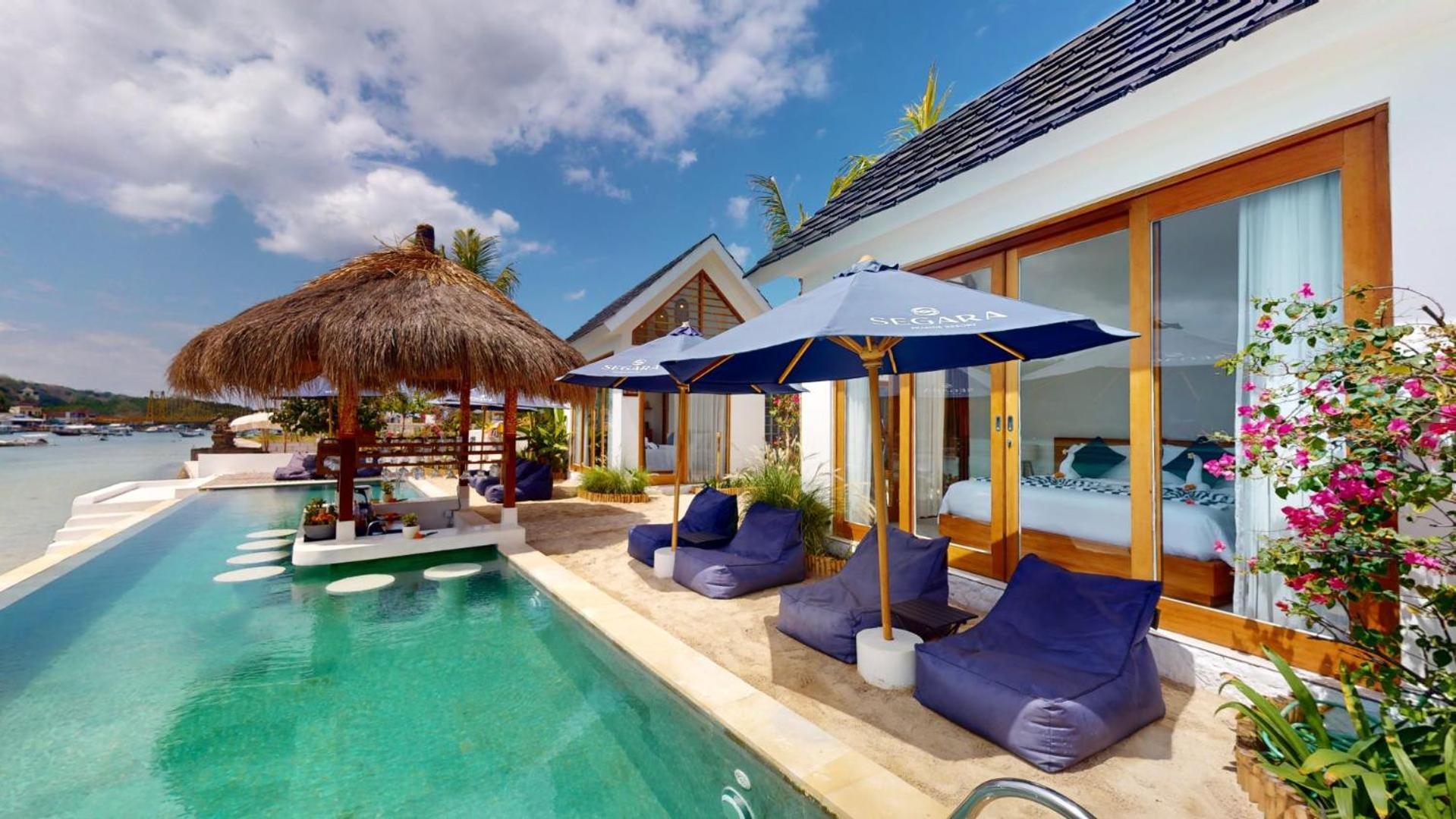 Segara Seaside Resort Lembongan Esterno foto