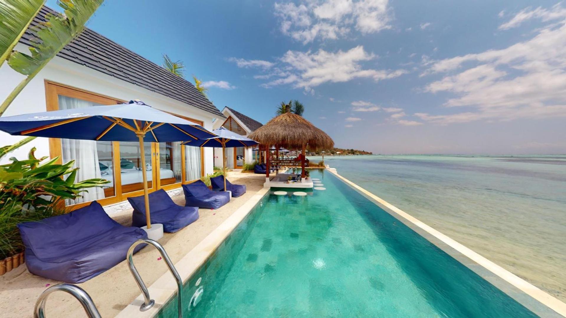 Segara Seaside Resort Lembongan Esterno foto