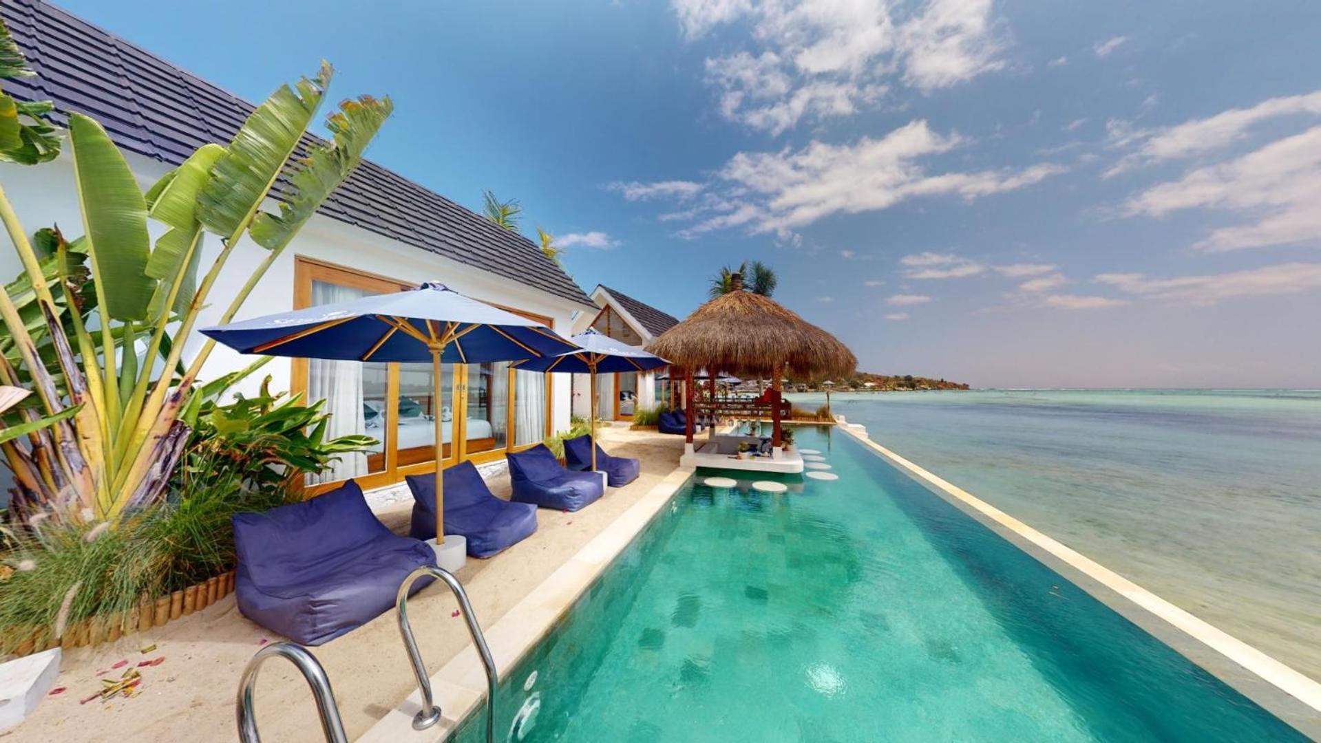 Segara Seaside Resort Lembongan Esterno foto