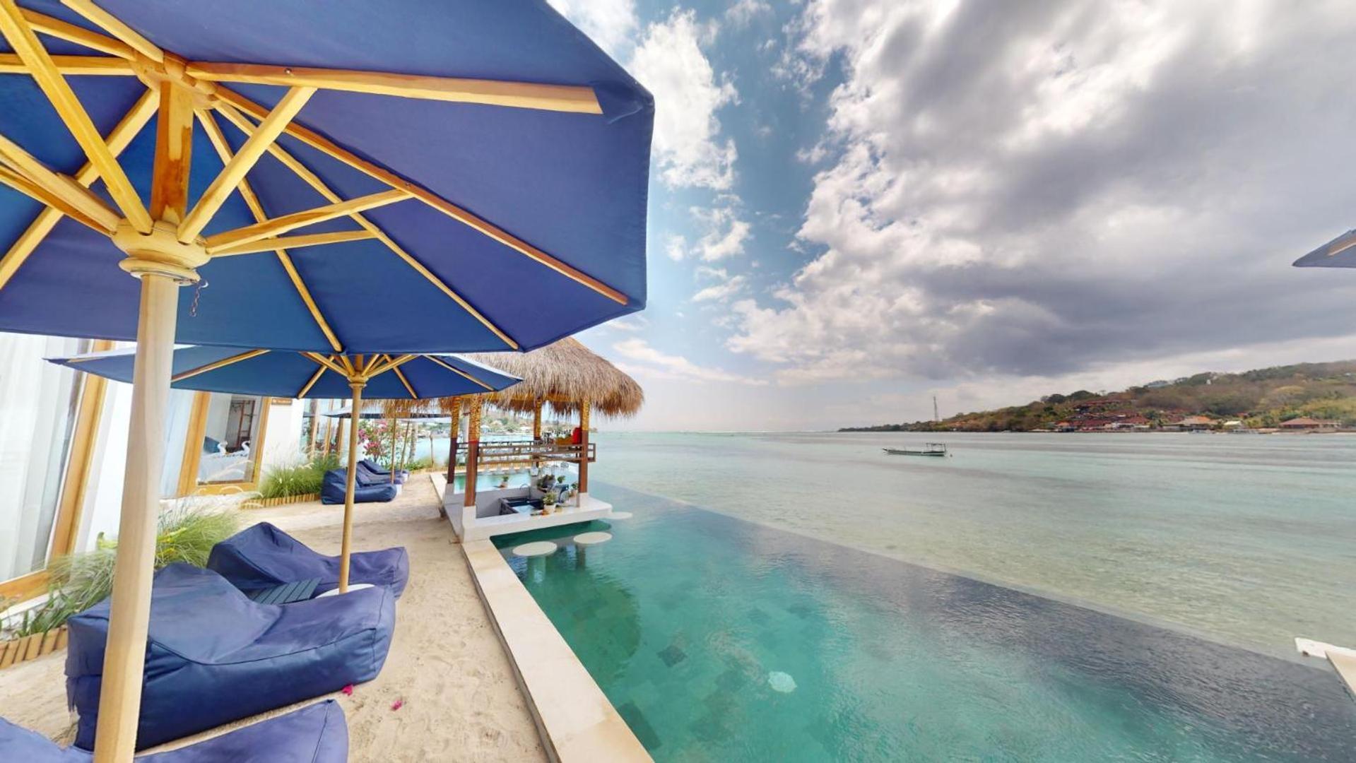Segara Seaside Resort Lembongan Esterno foto