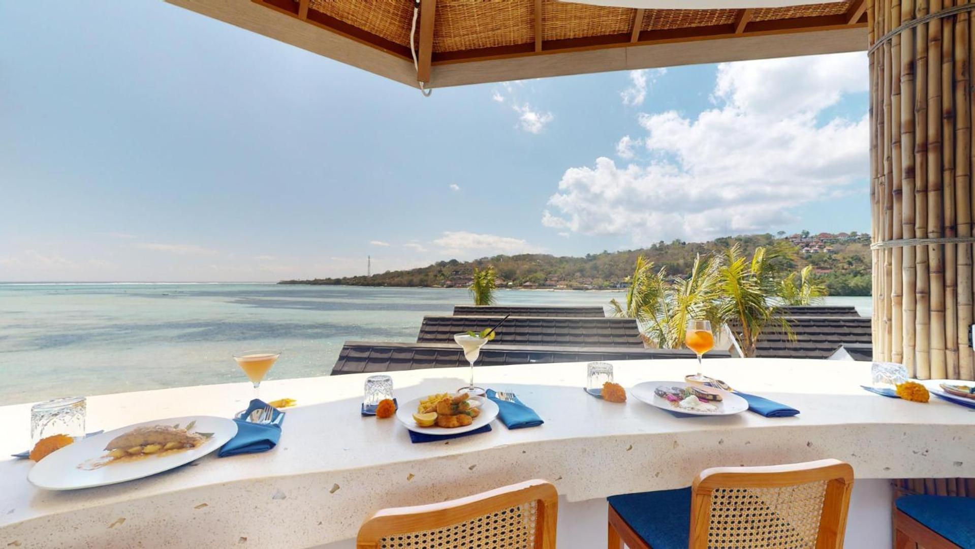 Segara Seaside Resort Lembongan Esterno foto