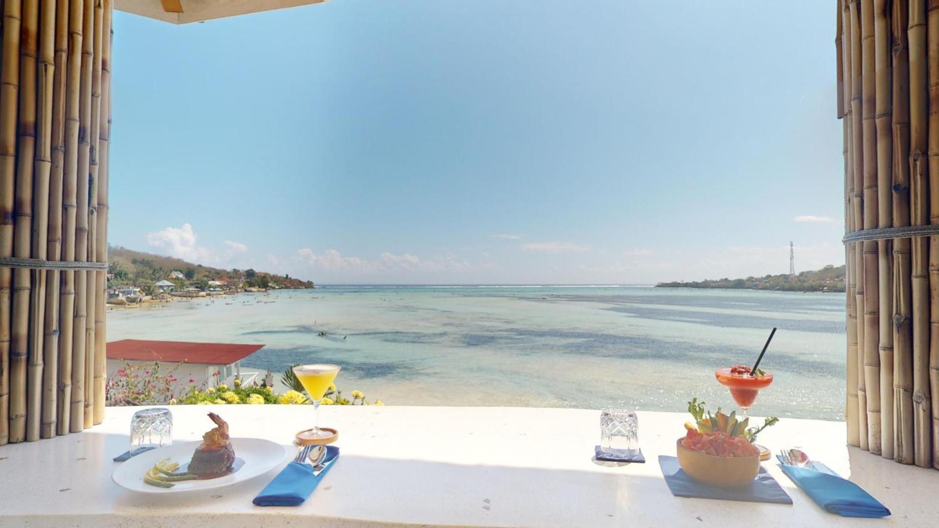Segara Seaside Resort Lembongan Esterno foto
